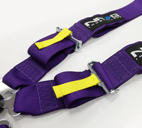 Thumbnail for NRG SFI 16.1 5PT 3in. Seat Belt Harness / Cam Lock - Purple