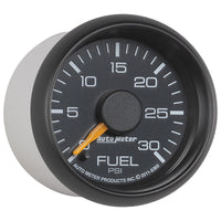 Thumbnail for Autometer Factory Match Chevy 2-1/16in FSE 0-30 PSI Fuel Pressure Gauge