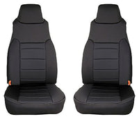 Thumbnail for Rugged Ridge Neoprene Front Seat Covers 97-02 Jeep Wrangler TJ