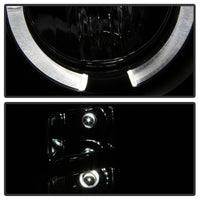 Thumbnail for Spyder GMC Sierra 1500/2500 07-13 Projector Headlights LED Halo- LED Blk Smke PRO-YD-GS07-HL-BSM