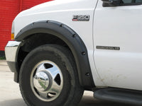 Thumbnail for Lund 99-07 Ford F-250 RX-Rivet Style Smooth Elite Series Fender Flares - Black (2 Pc.)