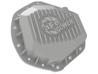 Thumbnail for aFe Street Series Rear Differential Cover Raw w/ Machined Fins 01-18 GM Diesel Trucks V8-6.6L (td)