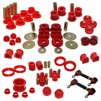 Thumbnail for Energy Suspension 97-01 Honda CR-V Master Bushing Set - Red