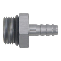 Thumbnail for DeatschWerks 10AN ORB Male to 5/16in Male Triple Barb Fitting (Incl O-Ring) - Anodized DW Titanium