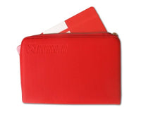 Thumbnail for Akrapovic Leather Zip Notebook (M) red