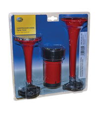 Thumbnail for Hella Twin Trumpet Horn Kit 12V 240W 795-800Hz 118dB