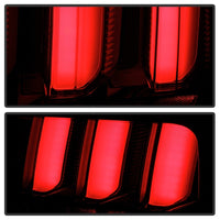 Thumbnail for Spyder 05-09 Ford Mustang (White Light Bar) LED Tail Lights - Smoke ALT-YD-FM05V3-LED-SM