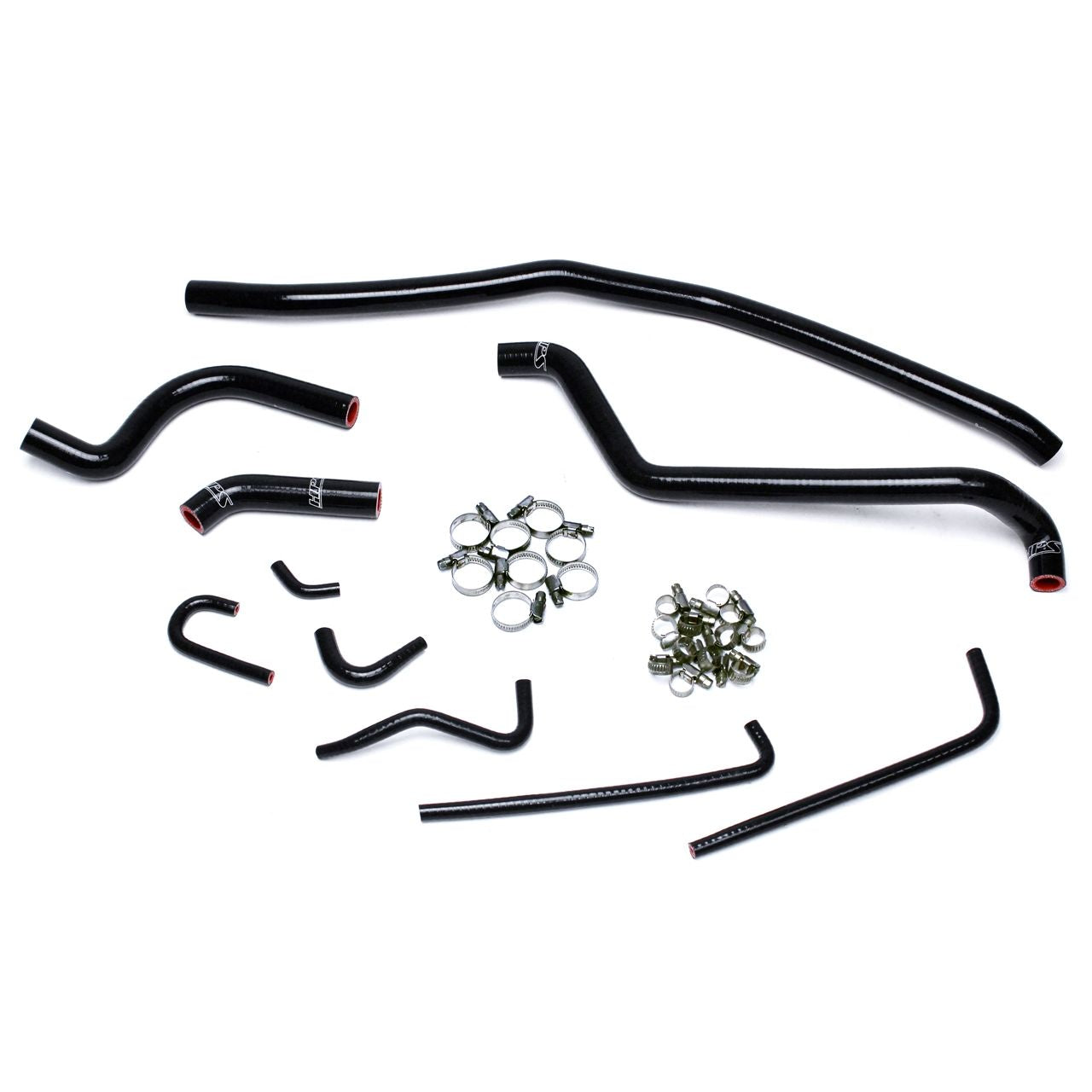 HPS Black Reinforced Silicone Radiator Hose Kit for Kawasaki 04-09 KFX700