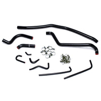 Thumbnail for HPS Black Reinforced Silicone Radiator Hose Kit for Kawasaki 04-09 KFX700