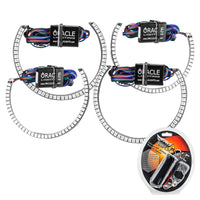 Thumbnail for Oracle Dodge Challenger 15-21 LED Waterproof Halo Kit - ColorSHIFT SEE WARRANTY