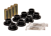 Thumbnail for Energy Suspension 88 Honda Civic/CRX Black Rear Control Arm Bushing Set (Lower Only)
