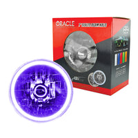 Thumbnail for Oracle Pre-Installed Lights 7 IN. Sealed Beam - UV/Purple Halo SEE WARRANTY