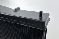 Thumbnail for CSF Nissan R33 Skyline GT-R/GTS Full Billet Aluminum High-Performance Radiator - Black