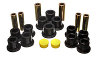 Thumbnail for Energy Suspension Rear Leaf Spring Bushing Set - Black