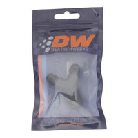 Thumbnail for DeatschWerks 6AN Male Flare to 6AN Male Flare to 8AN Male Flare Y Fitting - Anodized Matte Black