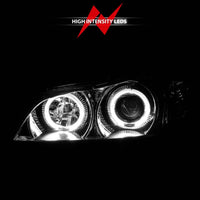 Thumbnail for ANZO 2000-2004 Infiniti I30 Projector Headlights w/ Halo Chrome