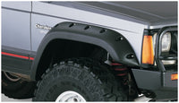 Thumbnail for Bushwacker 84-01 Jeep Cherokee Cutout Style Flares 4pc Fits 4-Door Sport Utility Only - Black
