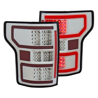 Thumbnail for ANZO 18-19 Ford F-150 LED Taillights Chrome