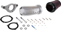 Thumbnail for K&N 17-18 Harley Davidson Touring Models Performance Air Intake System Silver