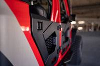 Thumbnail for DV8 Offroad 18-22 Jeep Wrangler JL/JT Spec Series Half Doors - Rear Set