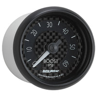 Thumbnail for Autometer GT Series 52mm Mechanical 0-60 psi Boost Gauge