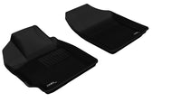 Thumbnail for 3D MAXpider 2007-2011 Toyota/Scion Yaris/XD Kagu 1st Row Floormat - Black