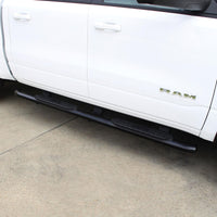 Thumbnail for Westin 19-20 Ram 1500 Quad Cab (Excludes Ram 1500 Classic) PRO TRAXX 4 Oval Nerf Step Bars - Black