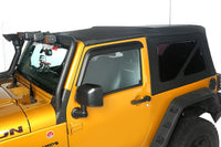 Thumbnail for Rugged Ridge Sailcloth Soft Top Black Diamond 10-18 2-Door JK