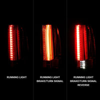 Thumbnail for ANZO 2015-2017 Chevrolet Suburban/Tahoe LED Taillights Chrome