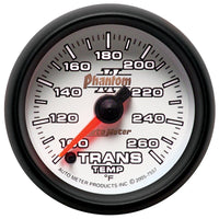 Thumbnail for Autometer Phantom II 52mm Full Sweep Electronic 100-260 Deg F Transmission Temperature Gauge