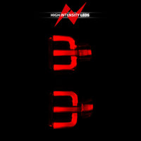 Thumbnail for ANZO 15-19 Chevy Silverado 2500HD/3500HD (Halgn Only) LED Tail Lights w/Black Light Bar & Clear Lens