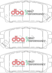 Thumbnail for DBA 91-94 Dodge Stealth AWD XP Performance Rear Brake Pads