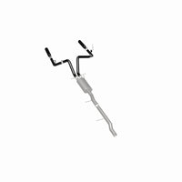 Thumbnail for MagnaFlow SYS Cat-Back 3.5in Black Dual Split Rear Tips 10-13 Chevy Silverado / GMC Sierra 5.3L