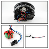 Thumbnail for Spyder Porsche 911 05-09 Projector Headlights Xenon/HID Model- DRL LED Blk PRO-YD-P99705-HID-DRL-BK