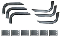 Thumbnail for Lund 05-09 Jeep Liberty EZ Running Board Mounting Bracket Kit - Brite