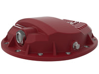 Thumbnail for aFe Pro Series GMCH 9.5 Rear Diff Cover Red w/ Machined Fins 19-20 GM Silverado/Sierra 1500