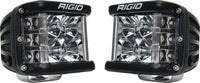Thumbnail for Rigid Industries D-SS - Flood - Set of 2 - Black Housing
