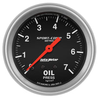 Thumbnail for Autometer Sport-Comp 2 5/8in 7.0kg/cm2 Mechanical Oil Pressure Gauge