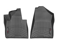 Thumbnail for WeatherTech 2017 Kia Sportage Front First Row FloorLiners - Black