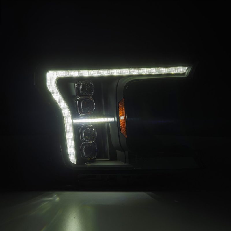 AlphaRex 18-20 Ford F-150 NOVA LED Proj Headlight  Blk (14th Gen G2 Style)