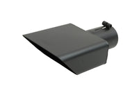 Thumbnail for Gibson Rectangle Sport Tip - Center - 6x2.75in OD/2.5in Inlet/9.5in Length - Black Ceramic