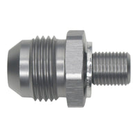 Thumbnail for DeatschWerks 8AN Male Flare to M10 X 1.0 Male Metric - Anodized Titanium