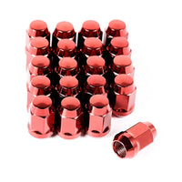 Thumbnail for Rugged Ridge Wheel Lug Nut Set of 20 Red 1/2-20