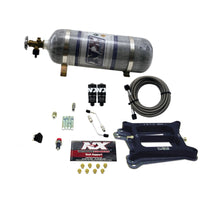 Thumbnail for Nitrous Express 4150 Hitman 4-BBL Nitrous Kit (100-200HP) w/Composite Bottle