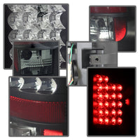 Thumbnail for Spyder Dodge Ram 02-06 1500/Ram 2500/3500 03-06 LED Tail Light Black Smoke ALT-YD-DRAM02-LED-BSM