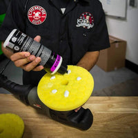 Thumbnail for Chemical Guys Hex-Logic Quantum Heavy Cutting Pad - Yellow - 6.5in