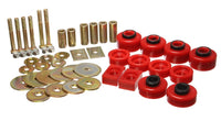Thumbnail for Energy Suspension 97-03 Ford F-100/F-150 2WD/F250 2WD & L-Duty Red Body (Ext Cab ONLY ) Mount Set