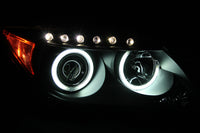 Thumbnail for ANZO 2005-2010 Scion Tc Projector Headlights w/ Halo Black (CCFL)