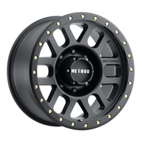 Thumbnail for Method MR309 Grid 18x9 0mm Offset 8x180 130.81mm CB Matte Black Wheel