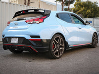 Thumbnail for aFe Takeda Exhaust Cat-Back 19-20 Hyundai Veloster N 304SS Black Dual Tips Exhaust